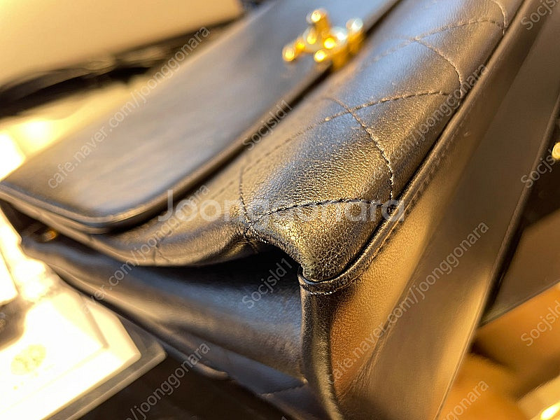 샤넬 코코 럭스 플랩백--5